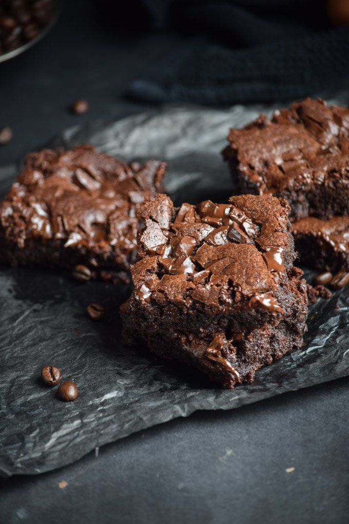 Midnight Mocha Chocolate Chunk Brownies (5) Chocolate