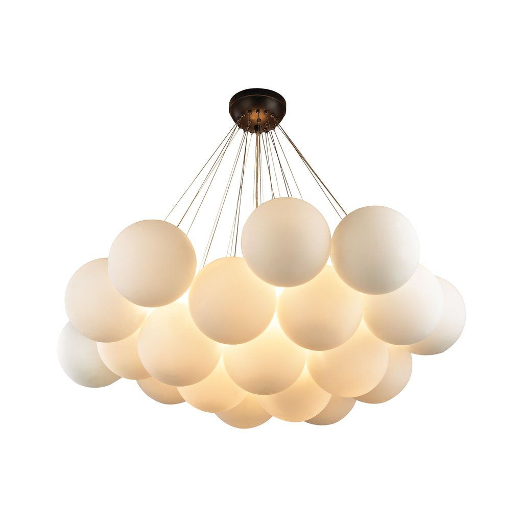 Cielo 6 Light Chandelier In Oil Rubbed Bronze design by BD Cielo 6 Light Chandelier In Oil Rubbed Bronze design by BD