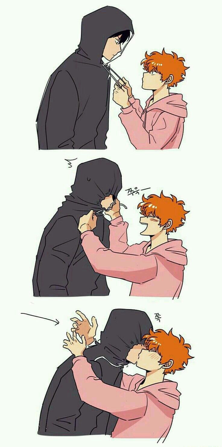 Ciao a tutti in questa raccolta metterò molte immagini delle mie ship… #casuale # Casuale # amreading # books # wattpad Haikyuu Kageyama, Manga Haikyuu, Haikyuu Funny, Haikyuu Fanart, Manga Anime, Hinata Shouyou, Kagehina Cute, Kuroken, Anime Couples