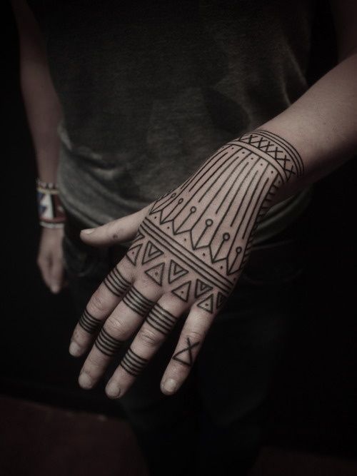 Geo Line Tattoo Google Search Tribal Tattoo Designs Hand Tattoos Geometric Tattoo
