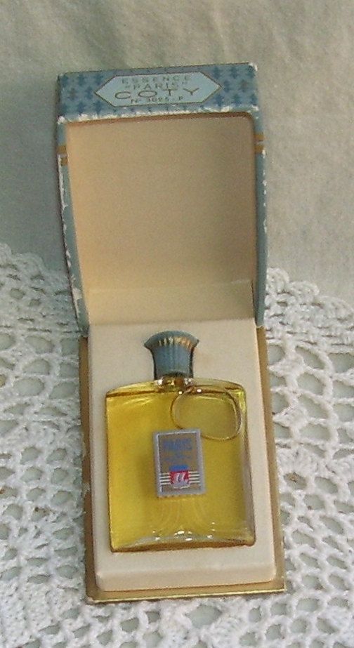 Original Paris de Coty Perfume Bottle Vintage Coty Perfume Bottle Atomizer