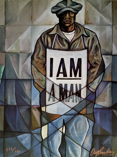 I Am A Man By Anthony Armstrong Art Afrocentric Art African American Art