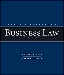 Smith And Roberson S Business Law 16th Edition Test Bank Mann Smith And Roberson S Business Law 16th Edition Test Bank Mann Roberts Banks Solutions Manual Textbooks Nursing Sample Free Pdf