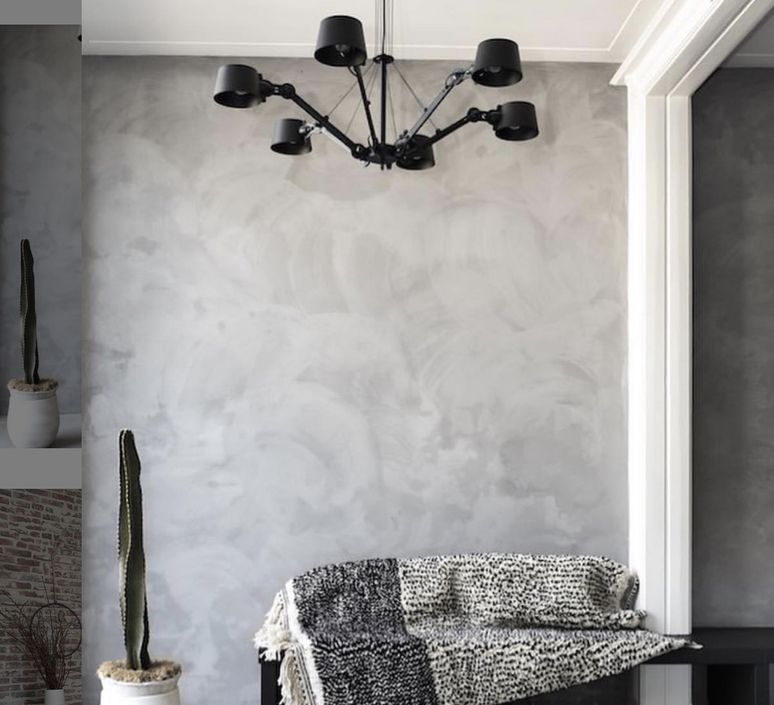 Lustre, Bolt 6 arm, noir, Ø120cm, H36cm - TONONE - Luminaires Nedgis #Bolt #To...