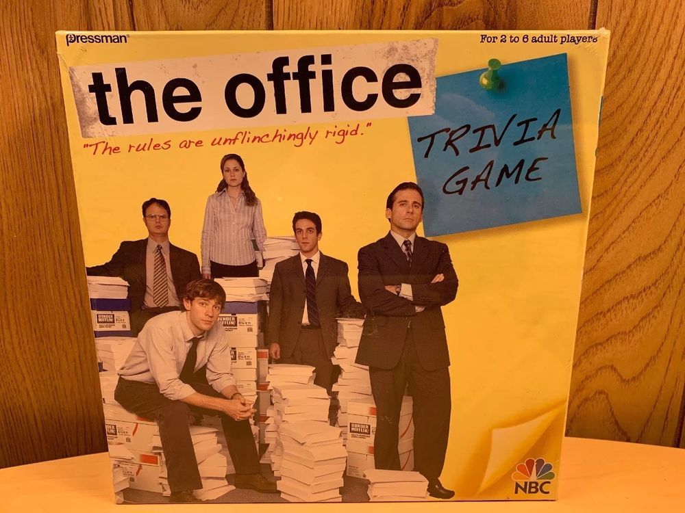 the office trivia board game new and factory sealed nbc office trivia games