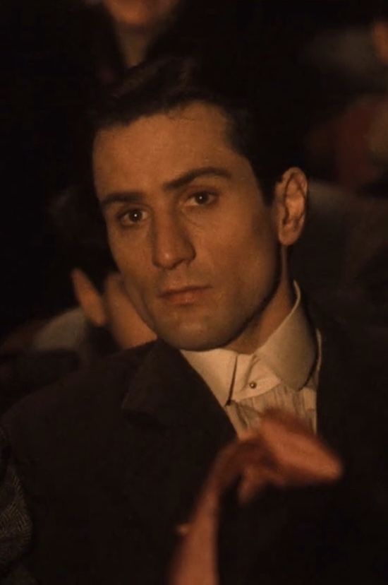 robert de niro as young vito corleone in the godfather 2 (1974) | The