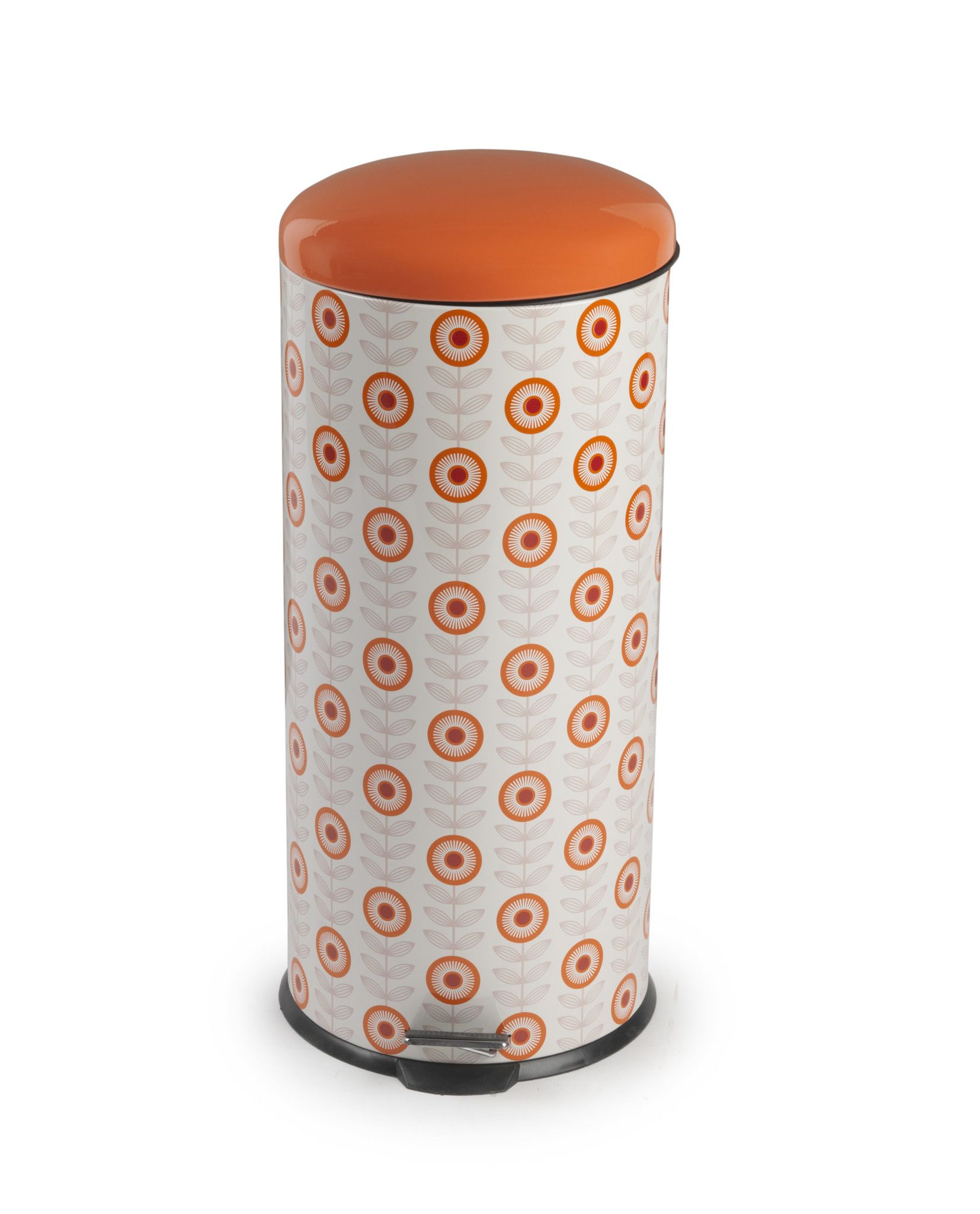 Salter Retro Orange Pedal Kitchen Bin And Kitchens Salter Retro Orange Pedal Kitchen Bin From The Cooks