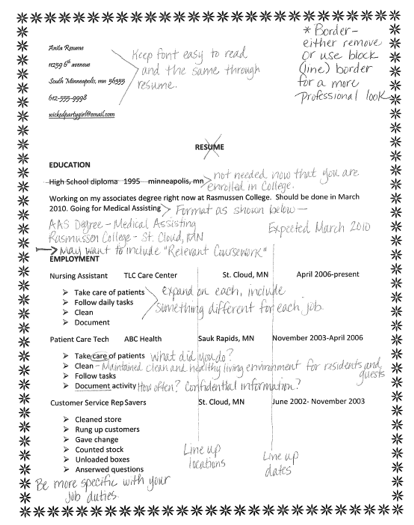 bad resume samples teaching resumes independent living resume living career resumes