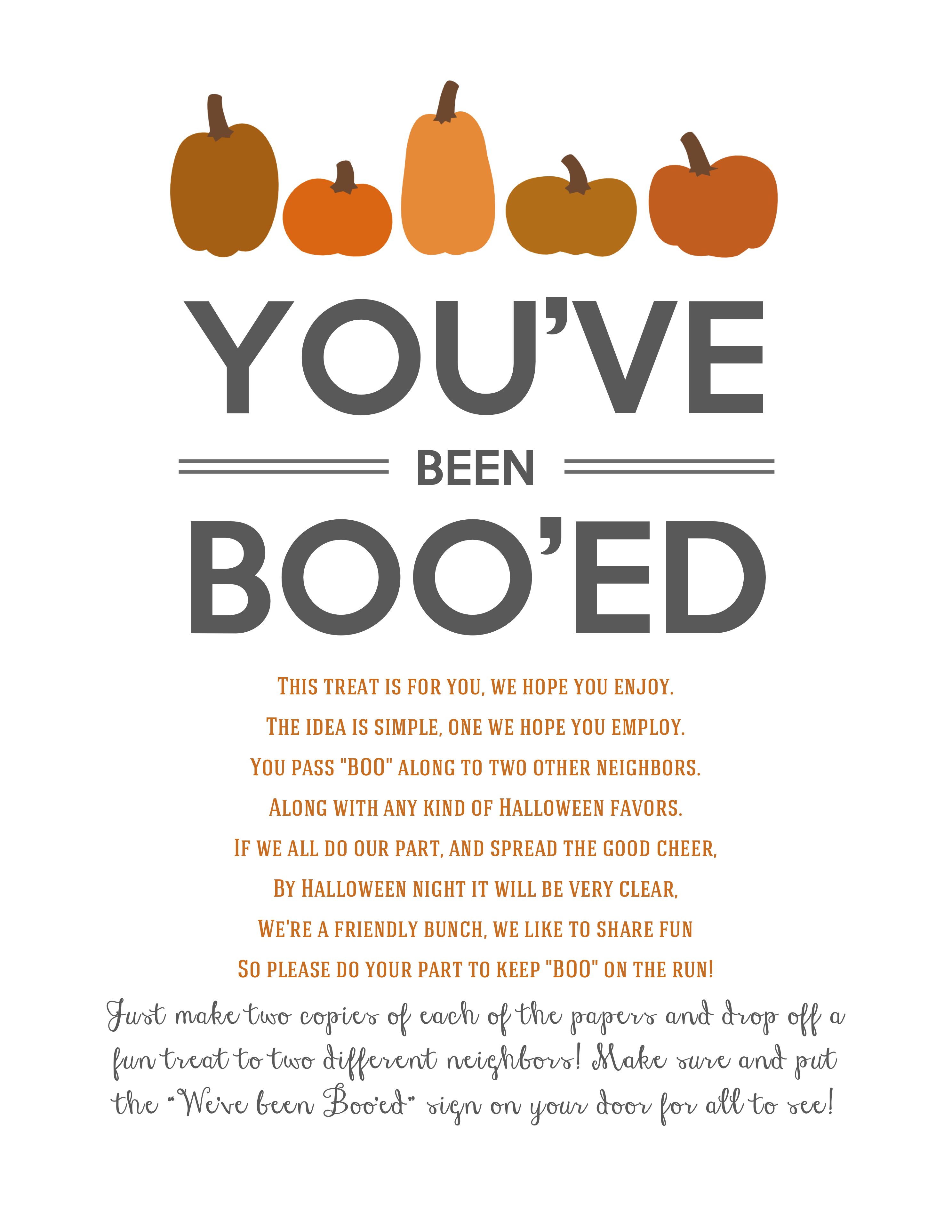 31 Days of Halloween You've Been Booed! You've been booed, Halloween 31 Days of Halloween You've Been Booed! You've been booed, Halloween