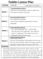 infant toddlers lesson plans