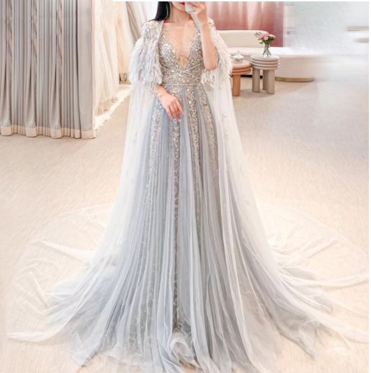 diamond evening gowns