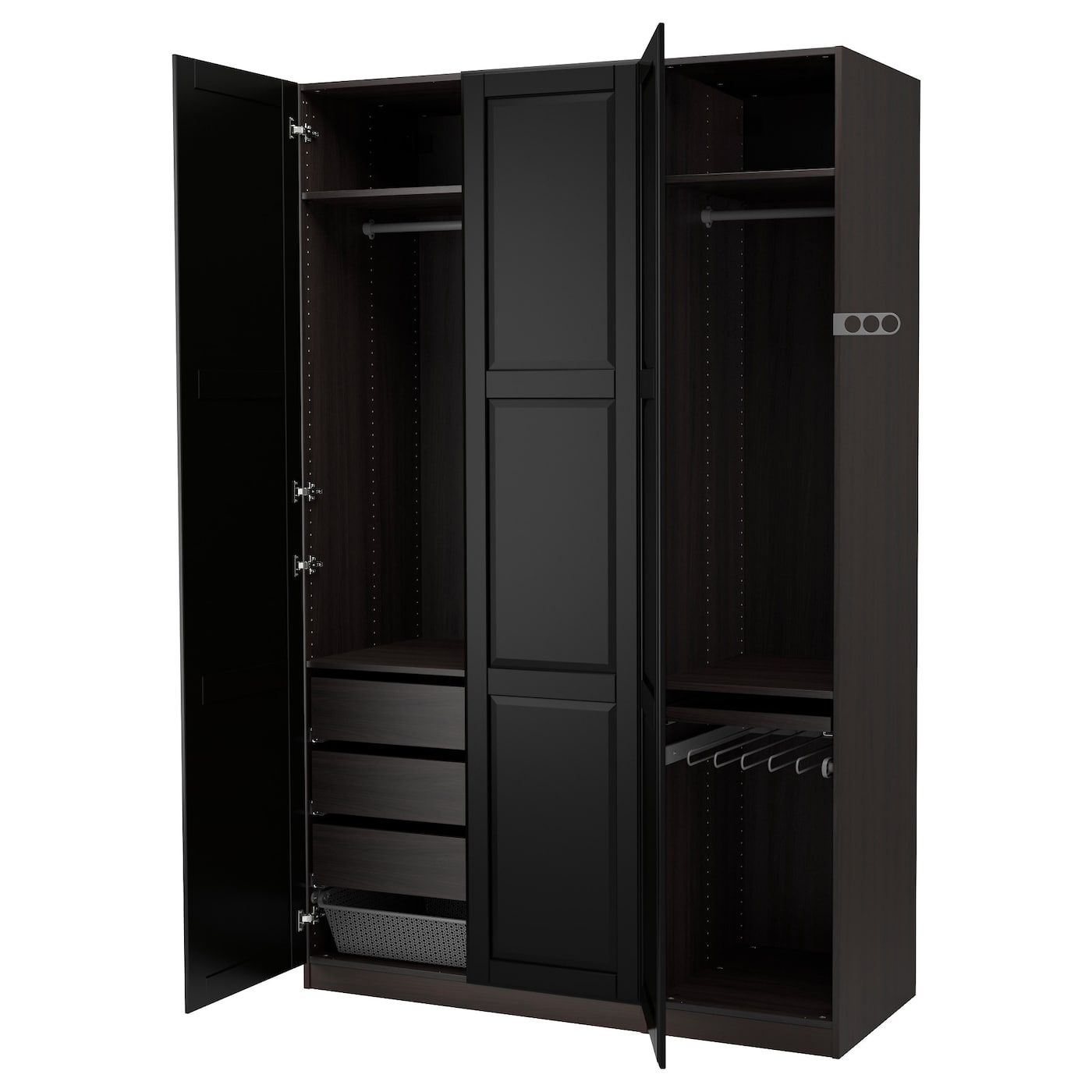 Pax Kleiderschrank Schwarzbraun Undredal Schwarz Ikea Pax Kleiderschrank Schwarzbraun Undredal Schwarz Ikea