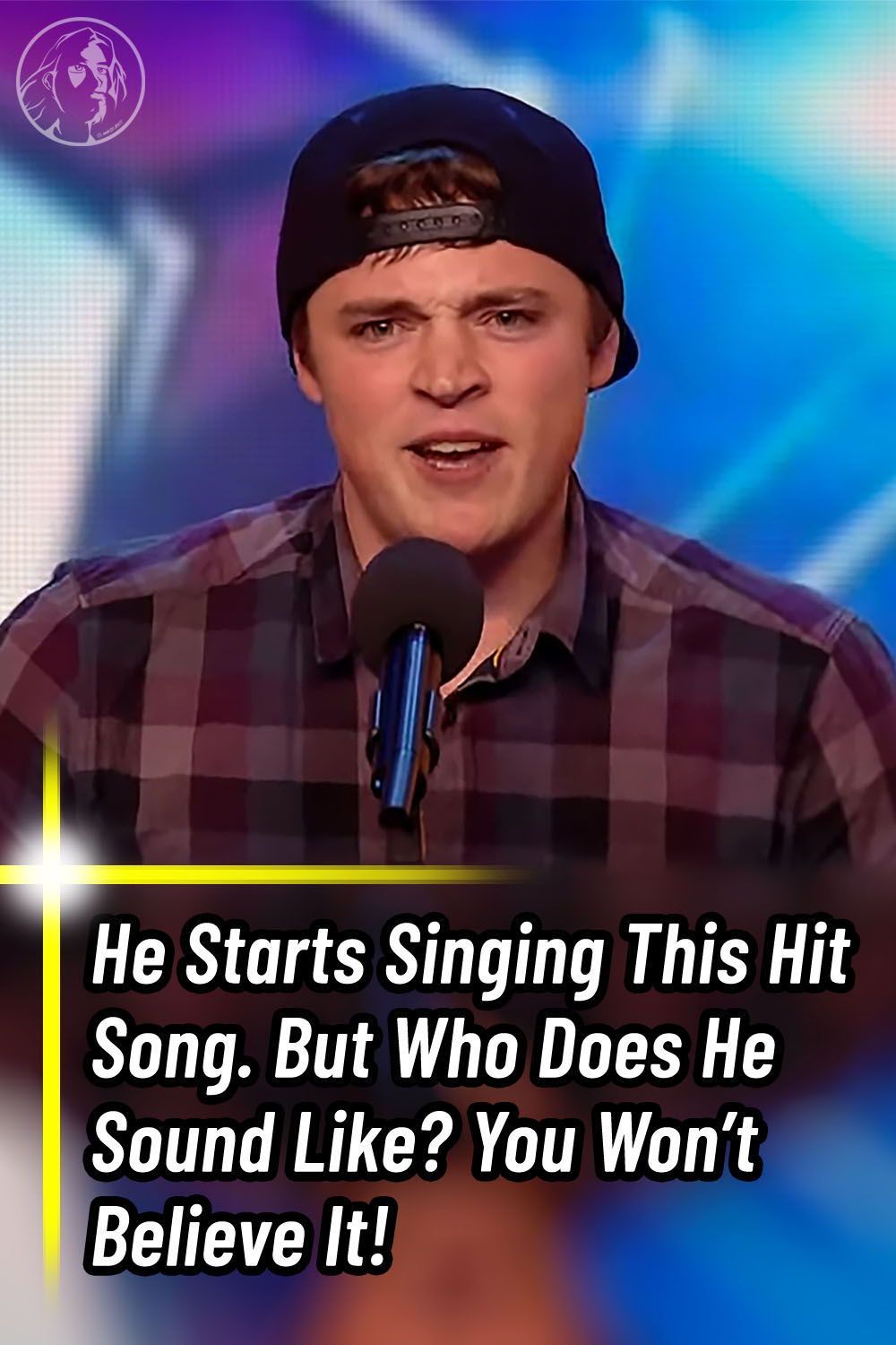 He Starts Singing This Hit Song. But Who Does He Sound Like? You Won’t Believe It! - WWJD