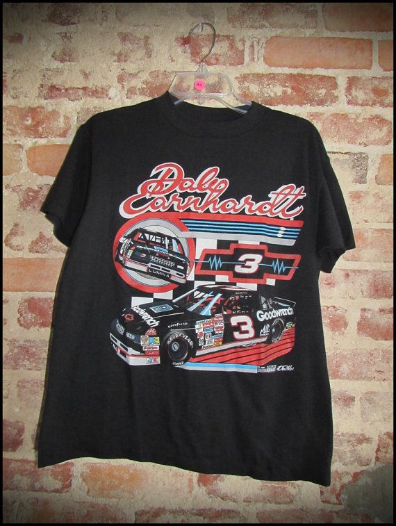 vintage deadstock 90 s nascar dale earnhardt intimidator 3 iii shirt