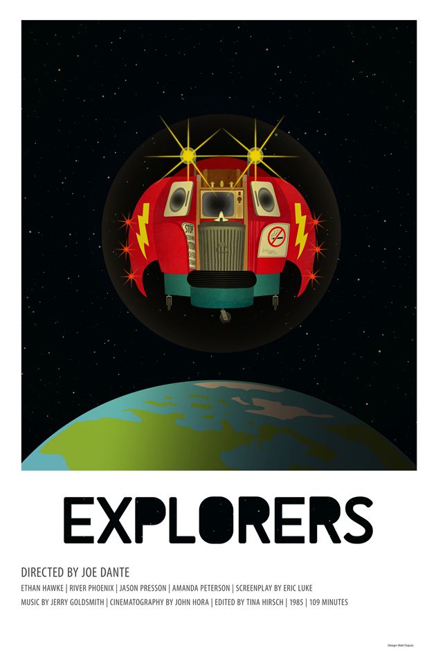 explorers 1985 poster explorers 1985 poster