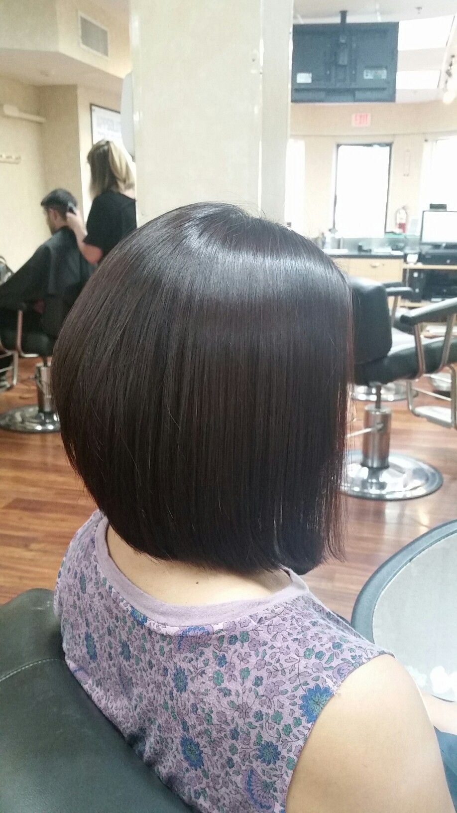 Medium textured layered Bob #Supercuts 101 SUMMER STREET | Layered bob