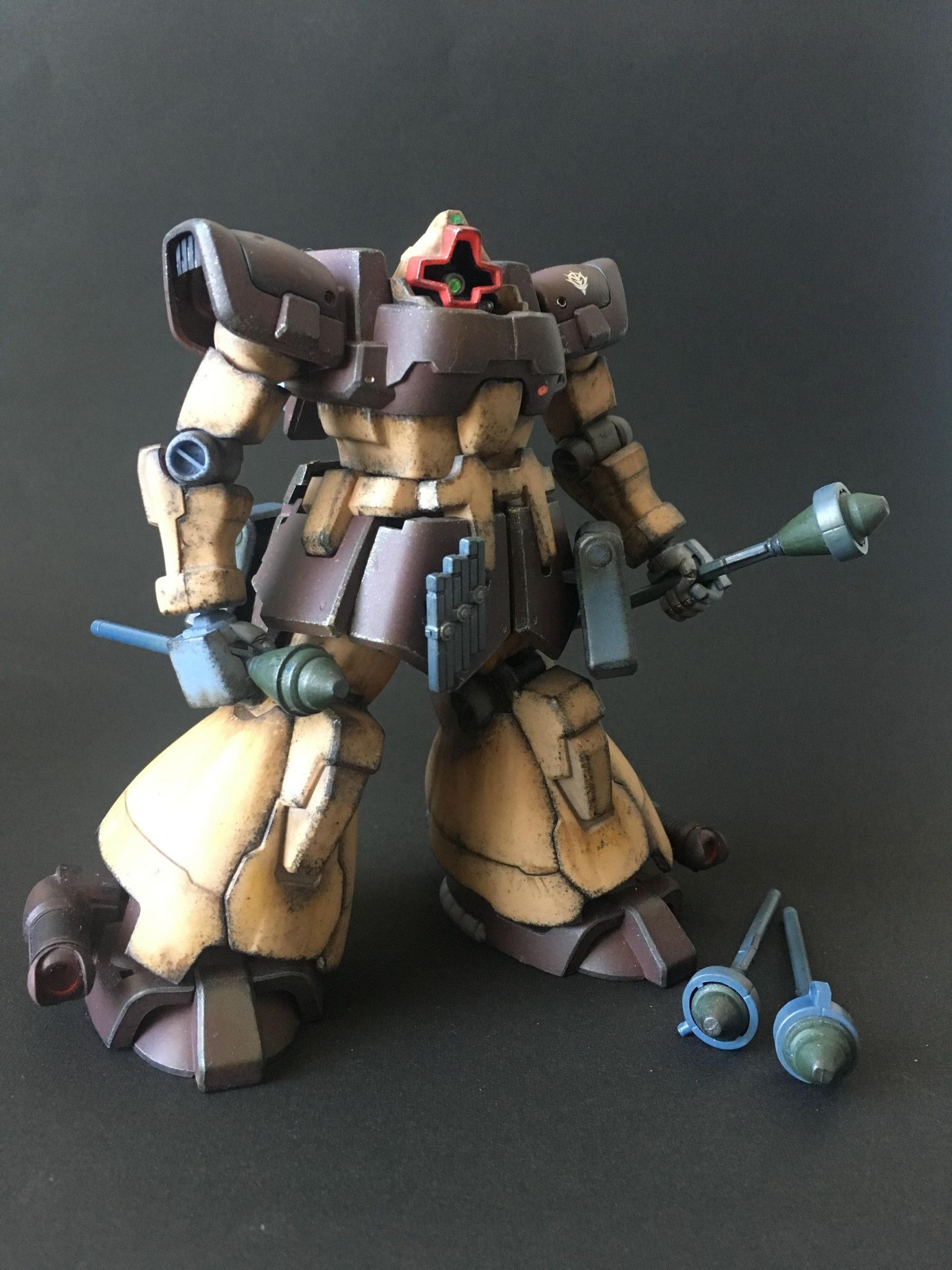 ドムトローペン サンドカラー アピールショット1 ガンプラ カラー ココアブラウン ドムトローペン サンドカラー アピールショット1 ガンプラ カラー ココアブラウン