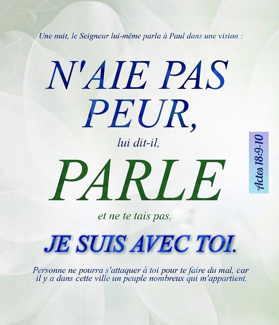 Épinglé par Lily sur Citations/Motivation | Seigneur, Parole ...