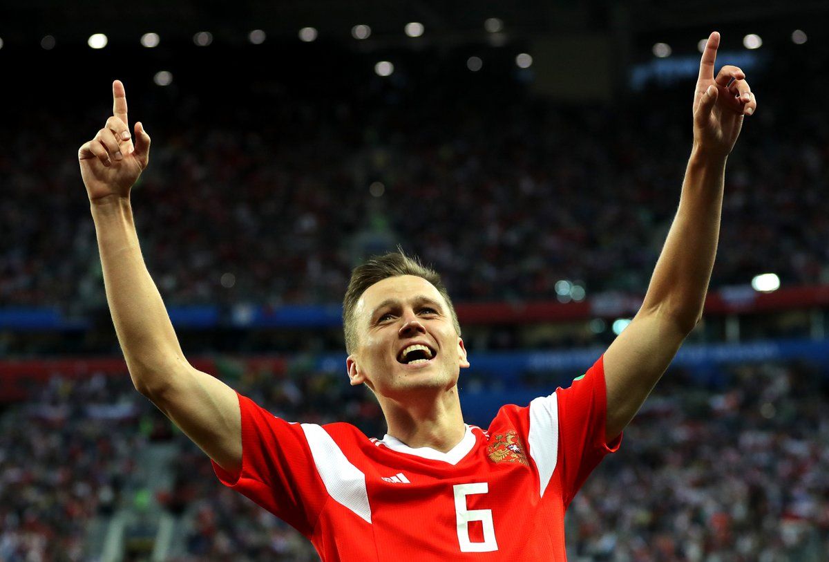 Cheryshev Russia Fifa World Cup 2018 Futbol Futbolisty