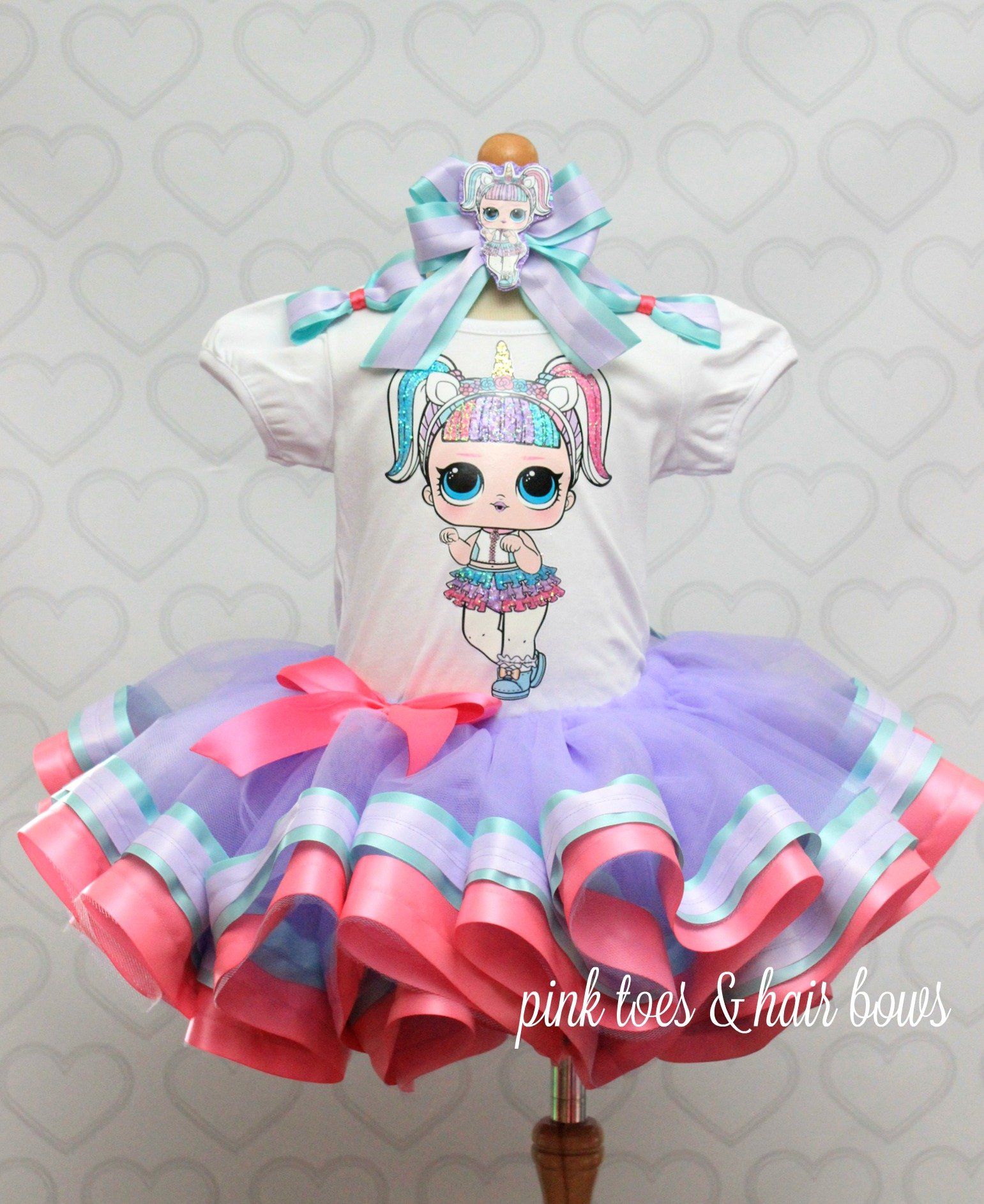 lol surprise unicorn dress