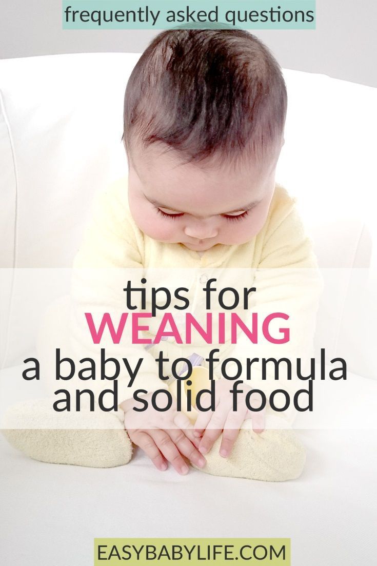 Tips for Weaning Baby to Formula when Refusing the Bottle