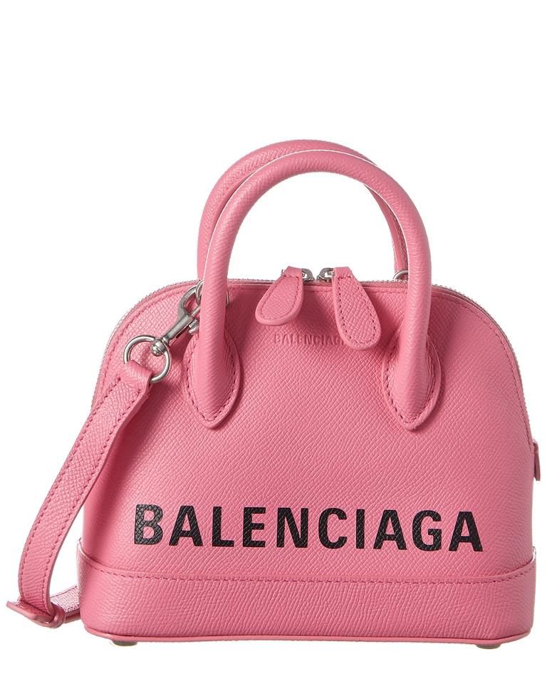 balenciaga pink ville bag