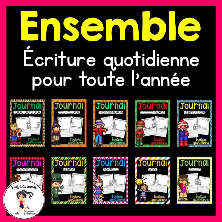 BUNDLE French Writing Prompts