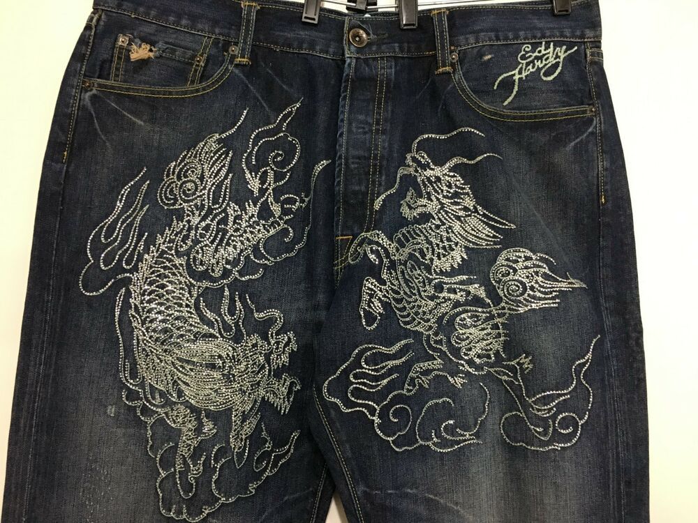 ed hardy jean