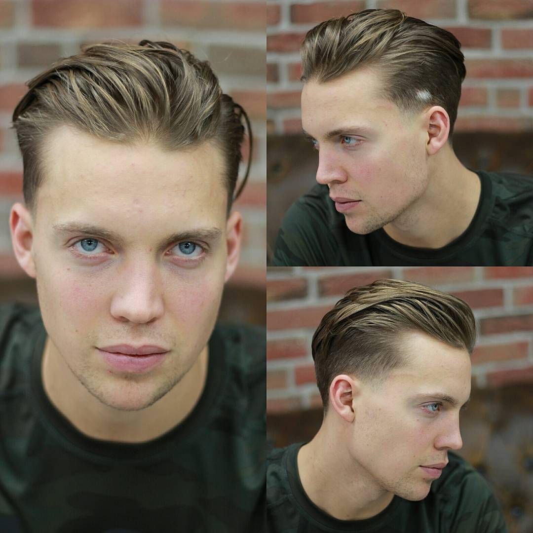 black hair styles mens