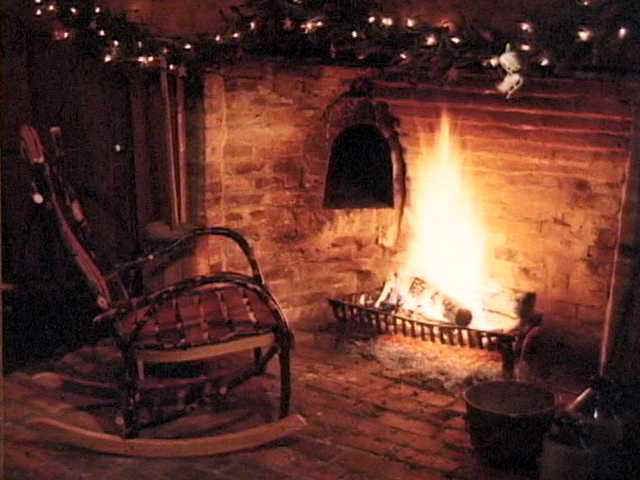 Fireplace Rocking Chair Enlarged Fireplace Cozy Fireplace Fireside Chairs