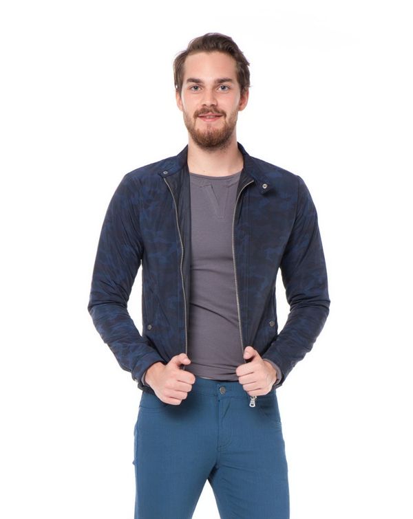 Rcr 14240005 Erkek Koyu Lacivert Mavi Desenli Mont Sepetego Erkek Giyim Mont Mavi