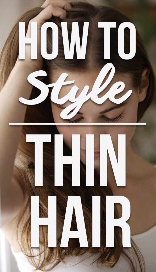 How To Style Thin Hair | Thin Hair Styling Tips | How To Style Thin Hair | Thin Hair Styling Tips |
