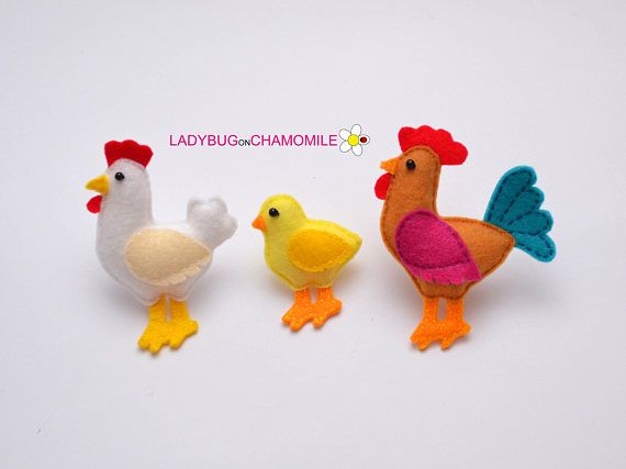 Farm Animals Felt Toys Ornaments Magnets Price Per 1 Item Make Farm Animals Felt Magnets Price Per 1 Item Make Your Own