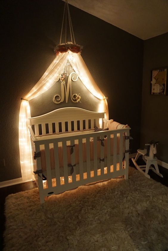 Nursery Canopy-Crib Canopy-Crown Baby Canopy-Baby Nursery Canopy-Crib Canopy-Crown Baby Canopy-Baby