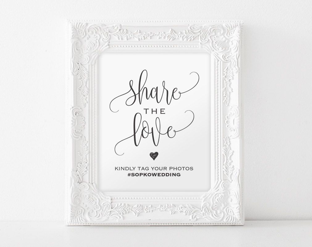 table sign templates
