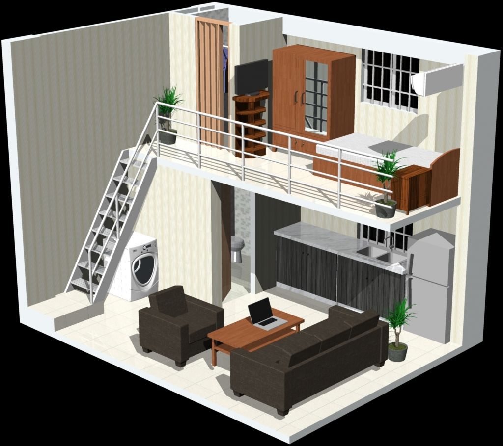 2 30m2 1024x909 Design Pinterest Lofts Tiny Houses And House 2 30m2 1024x909 Design Pinterest Lofts Tiny Houses And House