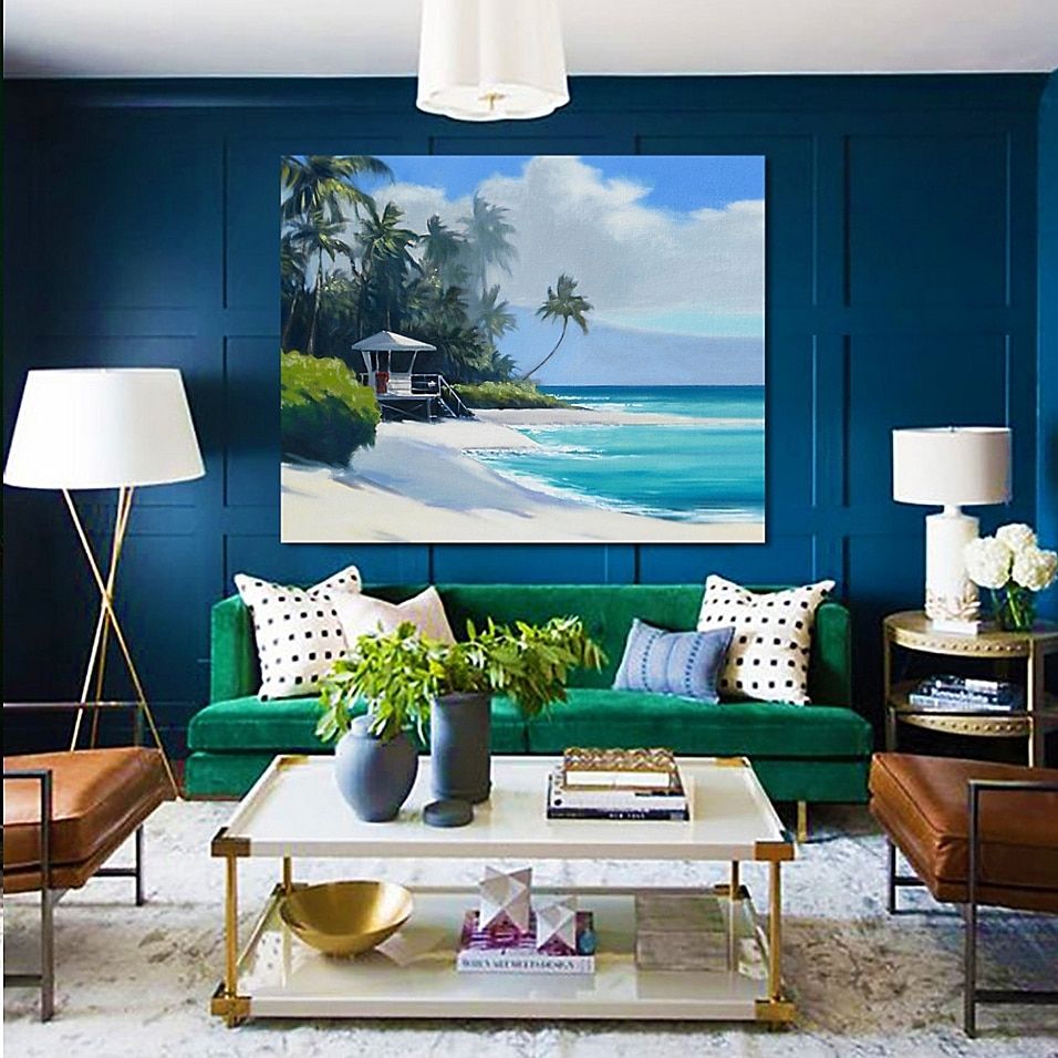 Ensemble trois Orange Sunset Beach Toile Art Prints photos chambre 3152 Ensemble trois Orange Sunset Beach Toile Art Prints photos chambre 3152