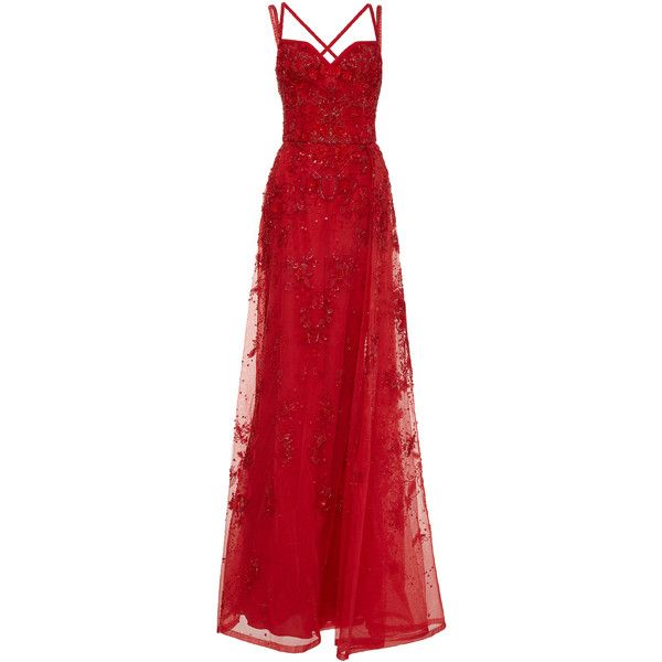 Heart Shaped Red Evening Dresses