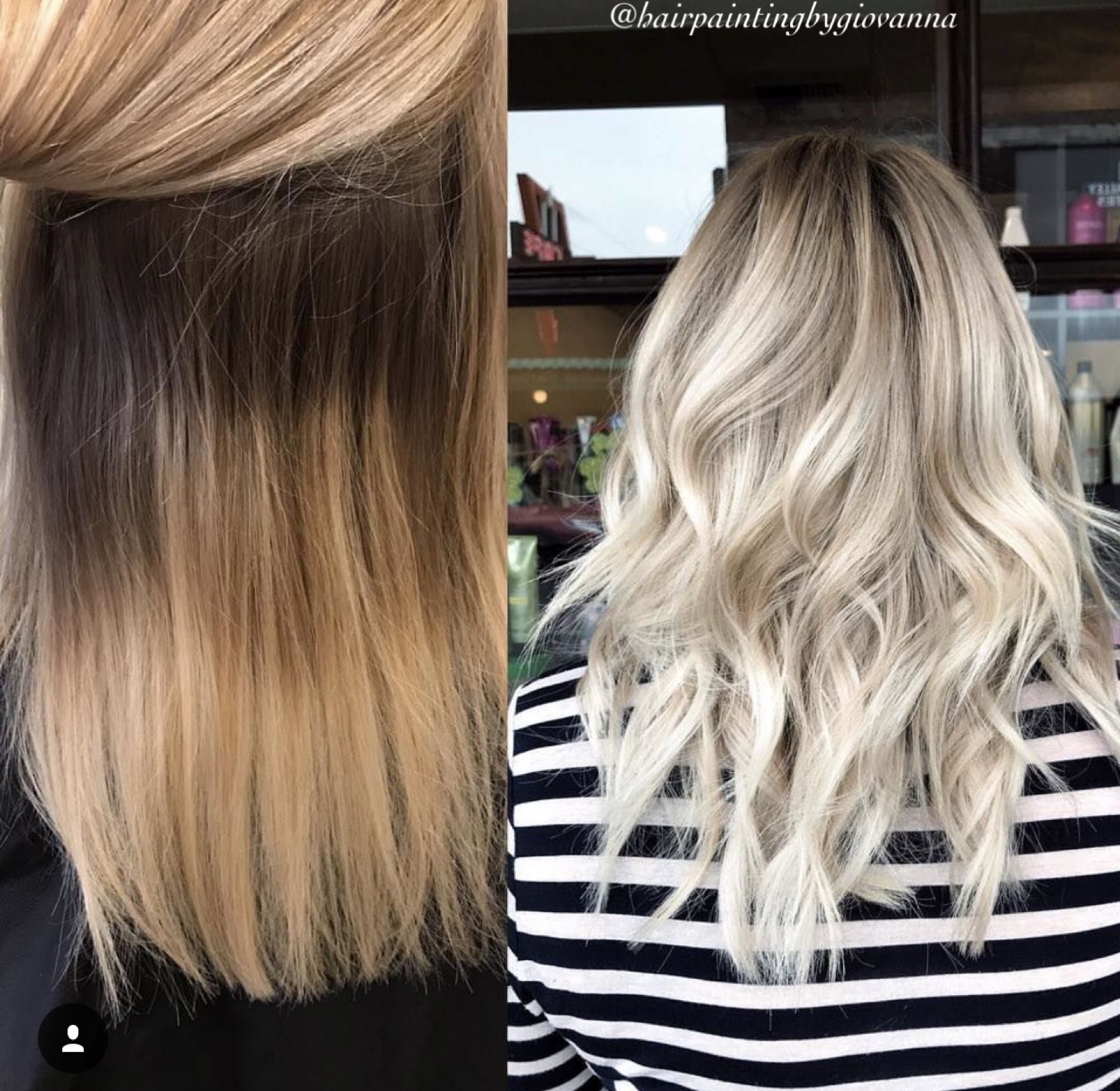 Vanilla Cream 🍦Perfect blonde balayage! #balayage #blonde #wavyhair # ...