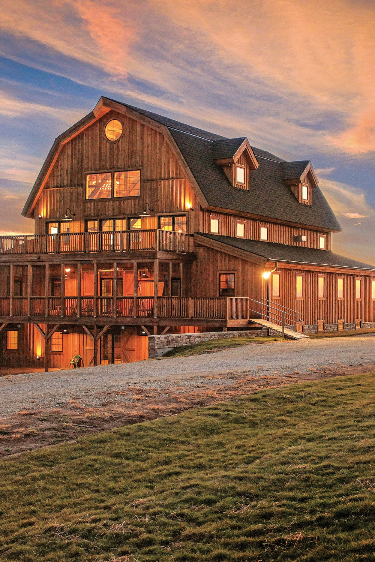 Midwest Timber Home on the Plains