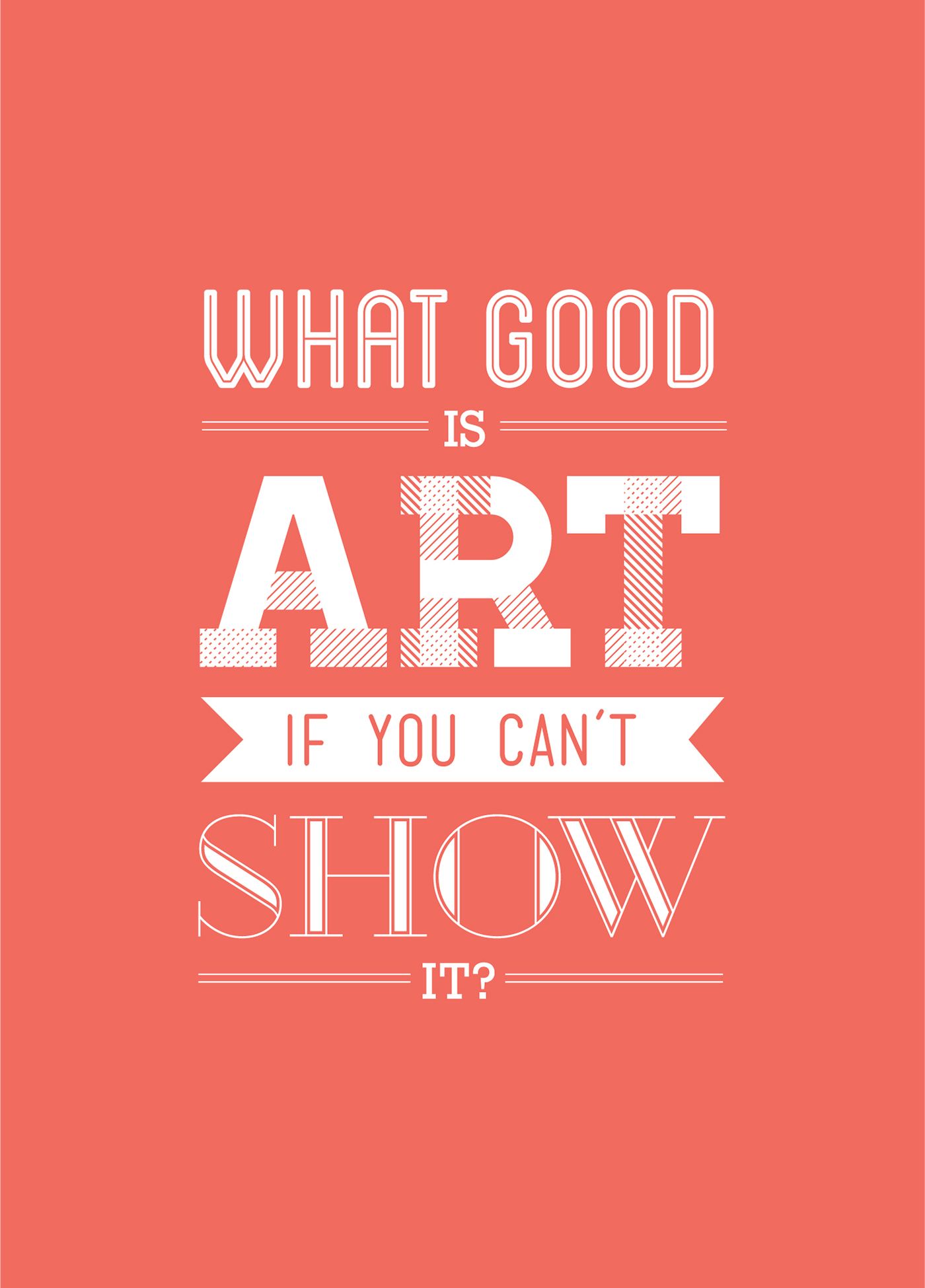 poster_art.jpg (1400×1950) Typography quotes, Poster