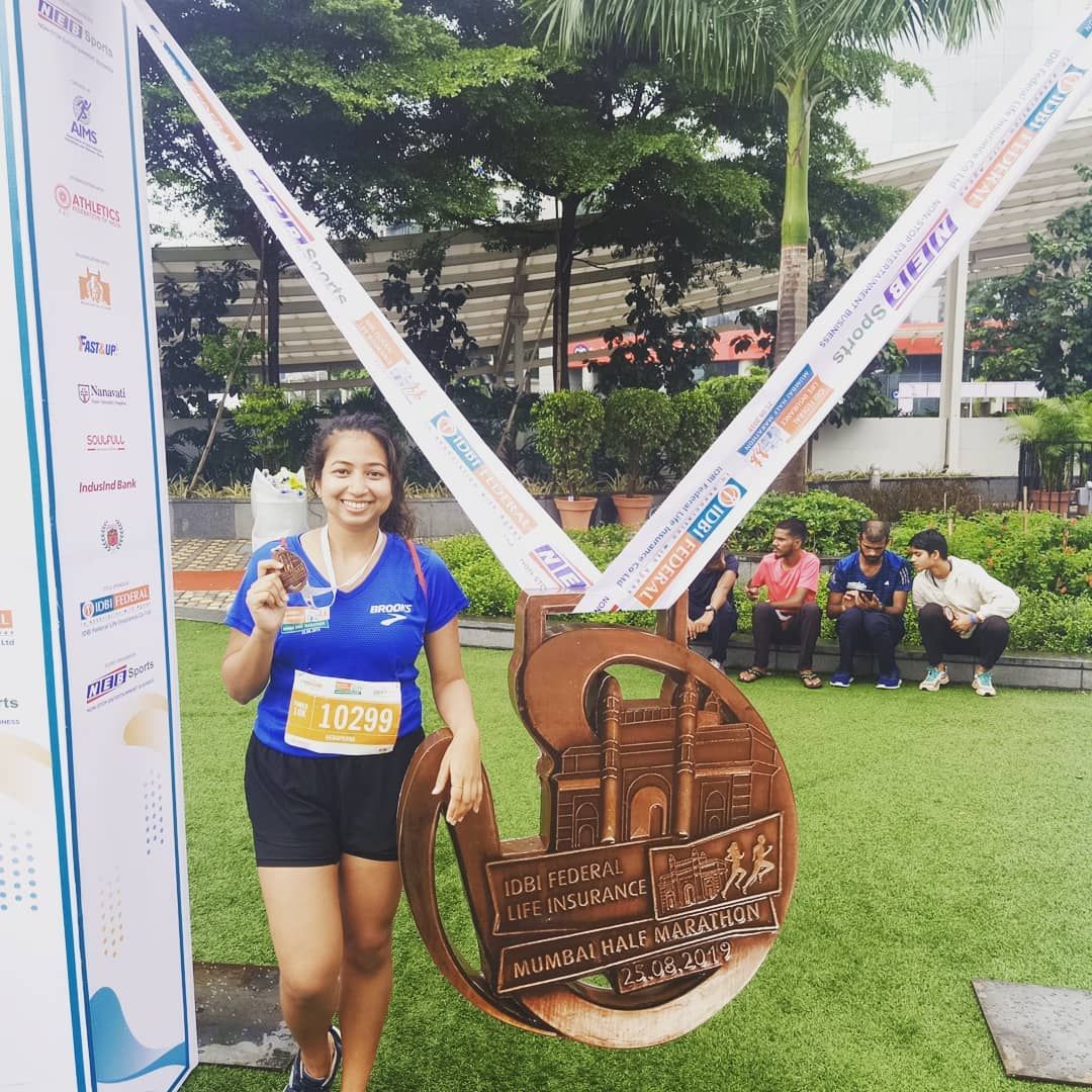 When Sachin Tendulkar called me a winner! First 10k! (1:22:48) #finisher #keepmoving #quartermarath...