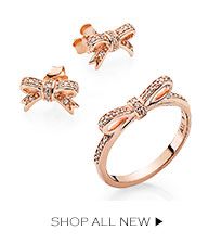 Studs Bow Rose Gold Earrings And Ring From Pandora Love It Want Studs Bow Rose Gold Earrings And Ring From Pandora Love It Want
