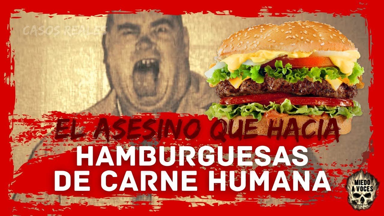 El ASESINO que VENDÍA HAMBURGUESAS DE CARNE HUMANA by Miedo a Voces Gif Terror, Carne, Scary Stories, What To Sell, Serial Killers, Female Assassin, Hamburgers, The Voice