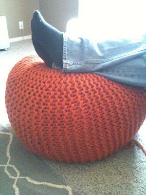 How To Make A Knitted Pouf Ottoman Home Ec Flunkee Great Tutorial Simple How To Knit A Pouf Cover How To Make A Knitted Pouf Ottoman Home Ec Flunkee Great Tutorial Simple How To Knit A Pouf Cover