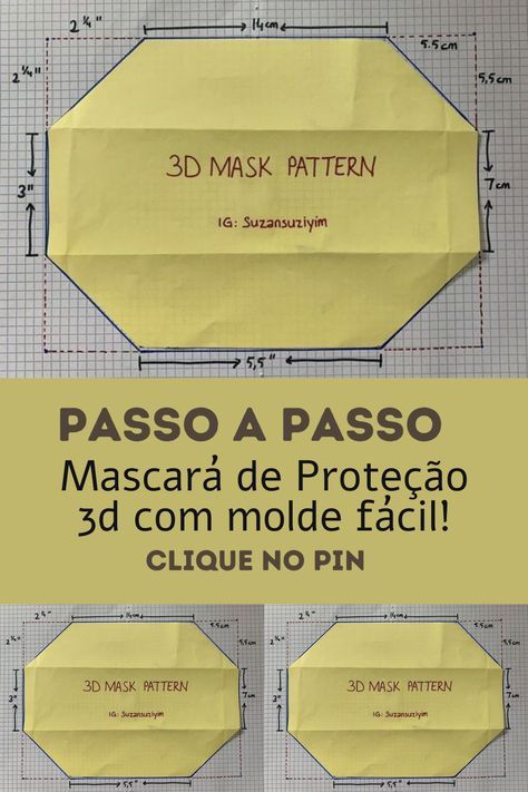 Easy Face Mask Diy, Diy Mask, Diy Sewing Pattern, Sewing Patterns Free, Sewing Hacks, Sewing Tutorials, Easy Mold, Crochet Mask, Mask Template