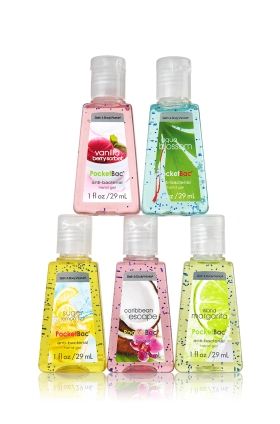 Travel Size Scented Hand Sanitizer 3 Ct Packs Travel Size