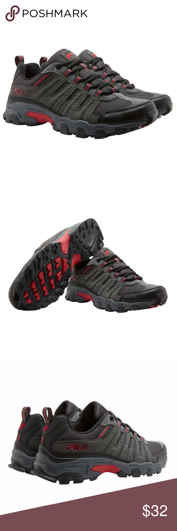 Fila Mens WESTMOUNT Leather Hiking Sneakers B Fila WESTMOUNT Fila Mens WESTMOUNT Leather Hiking Sneakers B Fila WESTMOUNT