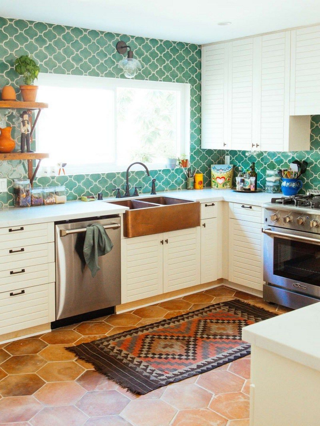 31 Unusual Bohemian Kitchen Decorations Ideas To Try In 2020 Bohemian Kitchen Tile Decals Kitchen Decals