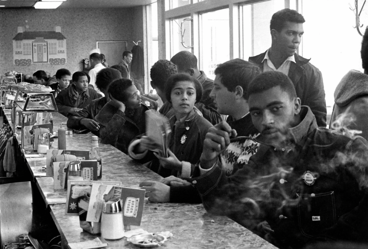 Danny Lyon Student Nonviolent Coordinating Committee SNCC Sit In To danny-lyon-student-nonviolent-coordinating-committee-sncc-sit-in-to